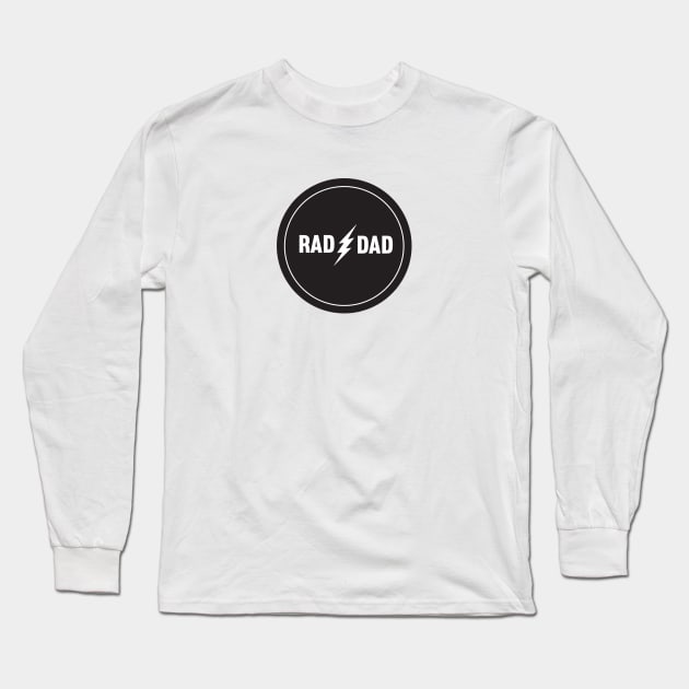 Rad Dad Long Sleeve T-Shirt by studioaartanddesign